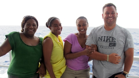 From Left to Right: Inidira Brown, Bahamas Dept. of Marine Resources; Krista Sherman, Bahamas National Trust; Angnessa Lundy, The Nature Conservancy Bahamas Office; Lindy Knowles, Bahamas National Trust From Left to Right: Inidira Brown, Bahamas Dept. of Marine Resources; Krista Sherman, Bahamas National Trust; Angnessa Lundy, The Nature Conservancy Bahamas Office; Lindy Knowles, Bahamas National Trust